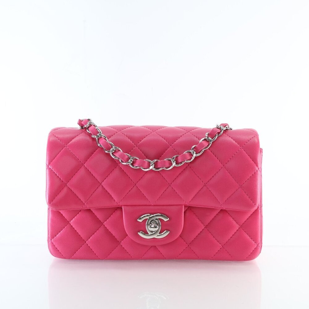 Chanel Mini Lambskin Rectangular Classic Flap Bag